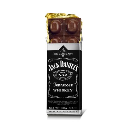 Jack Daniel’s Likeur Melk chocolade reep 100 gr